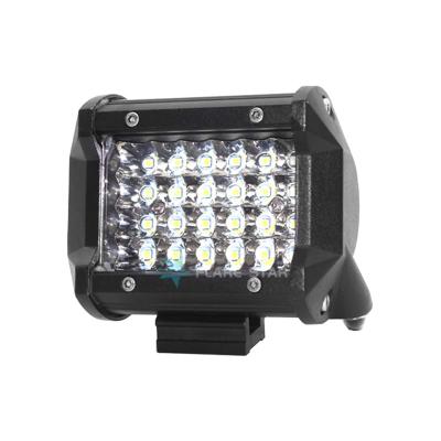 China 4 Inch 72W Off Road Drive Die-Cast Aluminum Housing Lights, Spot Flood Beam LED Four Row Fog Lights, Led Work Lights For Trucks for sale