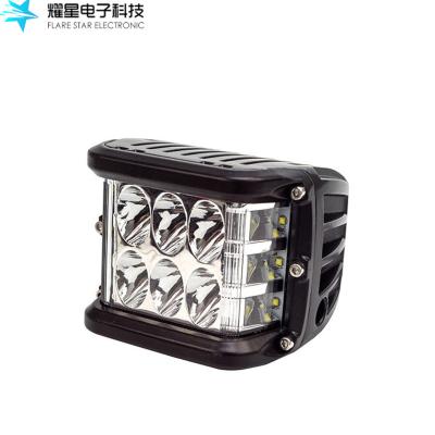 China Aluminum Alloy 48W Led Strobe Light , 4 Inch Truck Led Work Light Auto 4x4 Accessories Waterproof IP68 Driving Offroad Lamp for sale