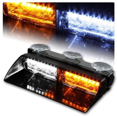 China PC+Aluminum LED High Intensity Emergency LED Warning Strobe Lights Interior Roof/Dash/Windshield With Suction Cups for sale