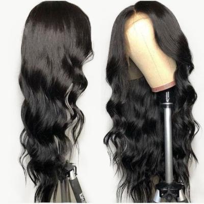 China Natural Swiss Sheer Lace Front Wigs  Body Wave Body Wave 12A Body Wave Human Hair for sale