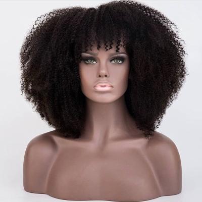 China Curly Indian remy curly hair full lace glueless bob wig with baby hair 300 density afro curly short hair jerry jerry wig for sale