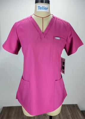 China Krankenschwesteruniform medizinische Uniform Scrubs in Polyester / Spandex für Unisex zu verkaufen