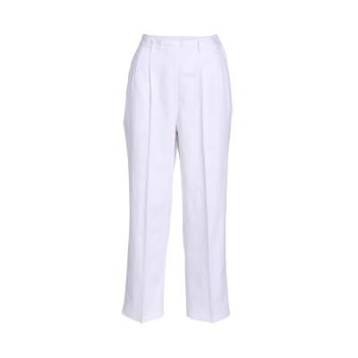 China Sarja 100% do algodão de 280 G/M 3/1 de cozinheiro chefe Uniform Pants do laço da correia à venda