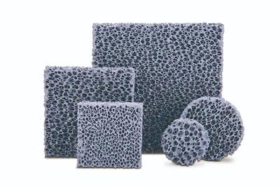 China Foam Ceramic Sheet Series High Temperature Resistance Metal Melt Filtration Refractories In Steel Making for sale