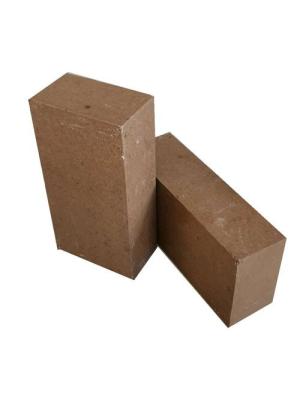 China MgO 89% Refractories In Steel Making CaO 3% Magnesite Bricks for sale