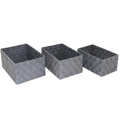 China Sustainable Wicker Storage Basket Toy Basket Laundry Storage Baskets For Family for sale