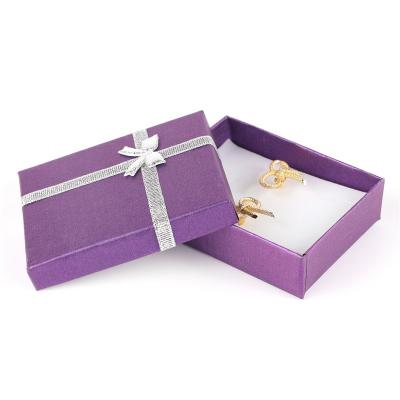 China Small Handcrafted Wholesale Custom Paperboard Necklace Bracelet Necklace Wedding Laser Sliding Earring Drawer Jewelry Packaging Paper Box for sale