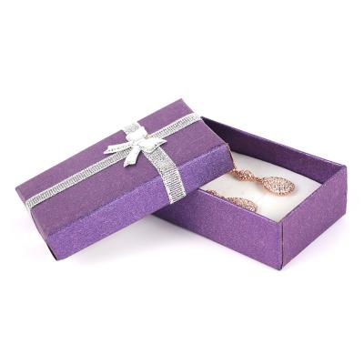 China Unique custom luxury handcrafted beautiful custom logo jewelry box bracelet jewelry box cardboard jewelry set luxury paper box small for sale