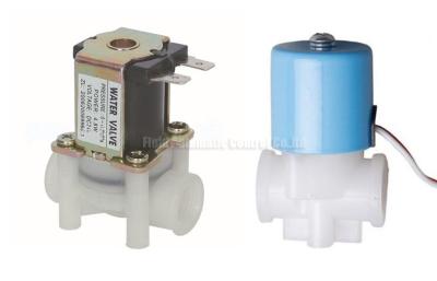 China Water Solenoid Valve For RO System , Water Purifier And Wastewater With Jaco Connector G1/4