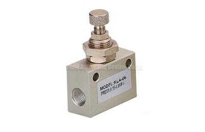 China Aluminum Alloy KLA Throttle Check Valve G1/4