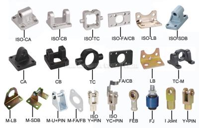 China Pneumatic Air Cylinder Accessories,Air Cylinder Mounting Bracket Auxiliary for sale