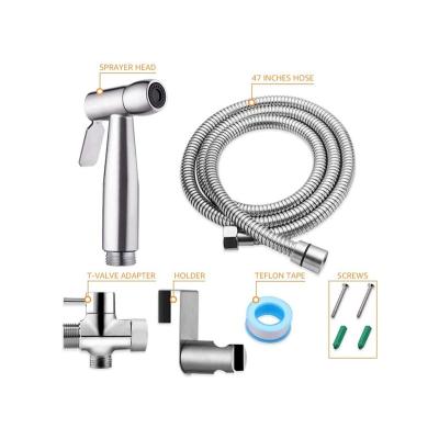 China Easy Installation Factory Price Low Price Toilet Bidet Sprayer Set High Quality Control Bidet Hand Sprayer for sale