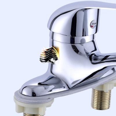 China Factory Made Single Handle Bathroom Faucet Two Hole Sense Faucets Toilet Faucet For Sale for sale