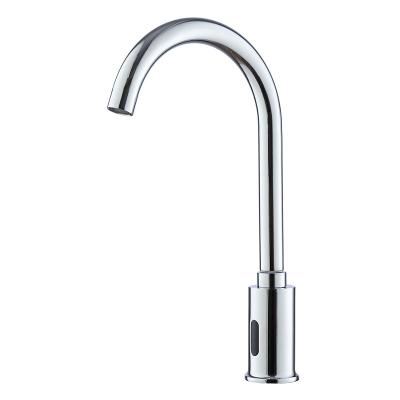 China Sense Faucets Electric Automatic Kitchen Bathroom Faucet Smart Touchless Touchless Faucet With Sensor Single Handle Faucet for sale