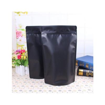 China Flour Packaging Bag Flat Moisture Proof Stand Up Pouch Square Bottom Ziplock Aluminum Foil for sale