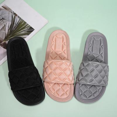 China open toe indoor outdoor slides slippers unisex, multiple color sport slides sandals custom logo pillow slippers for sale