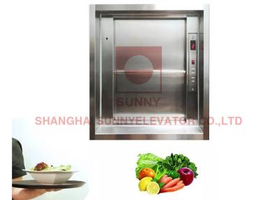 China 100kg Mini Dumbwaiter Elevator Food Lift voor Materiële Ladingsoverdracht Te koop