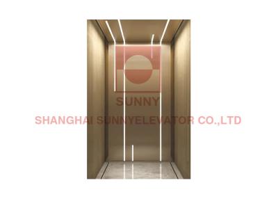 China 0.4m/S Residential Home Elevators Villa Elevator Traction Machine And Operation for sale