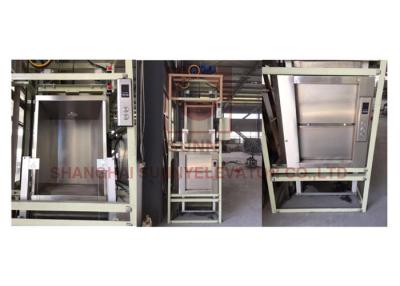 China Hotel Kitchen Electric Dumbwaiter Service Lift Small Loading Elevator For Food for sale