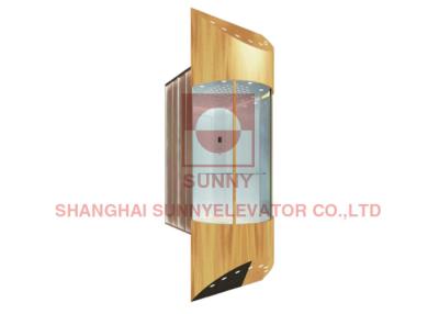 China 800kg Sightseeing Residential Passenger Lift Elevator 8.0m/S Mechanical Safety for sale