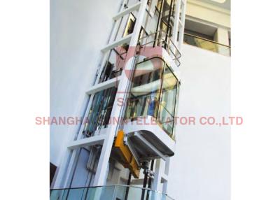 China 1600kg Sightseeing Panoramic Elevator With Deceleration Device for sale