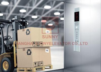 China 5000KG Capacity Painted Steel Freight Elevator With VVVF Elevator Control System for sale