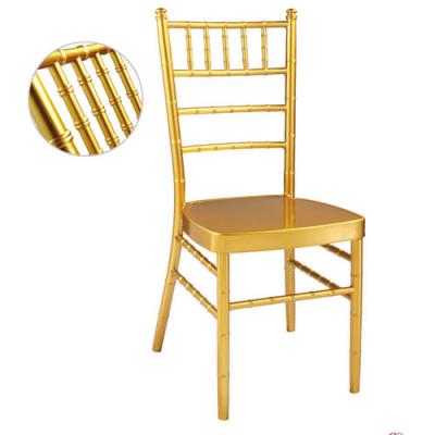 China Modern wholesale outdoor stacking aluminum frame banquet chiavari chairs aluminum chiavari chair for wedding for sale