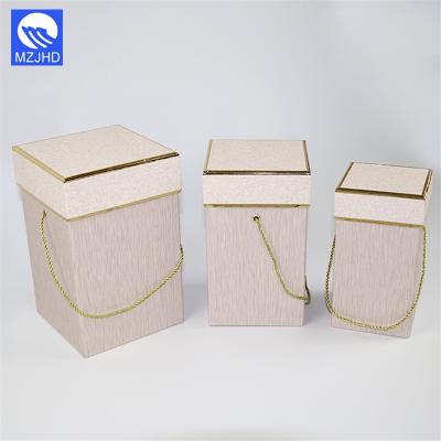 China New Arrival Handmade Gift Wine Bottle Packaging Paper Box for sale