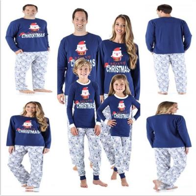 China QUICK DRY Christmas Matching Pajamas For Family Father Women Couples PJ Set Boys Girls Sleepwear Mom Dad 100% Cotton Clothes Set for sale