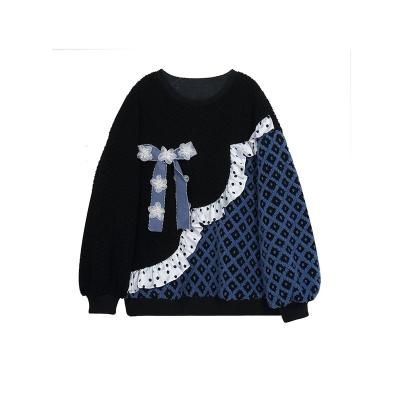 China Quick-drying girls sweater factory wholesale high quality anti-pilling high quality windproof sense for sale