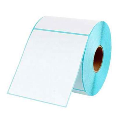 China Waterproof 250 Pcs Roll A6 100mm x150mm Direct Thermal Sticker Label For Packing List Shipping Label for sale