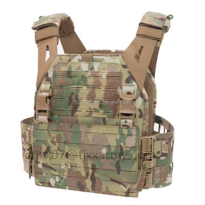 China Army Tactical Military Safety Nylon Plate Carrier with Pockets Quick Release Buckles for sale