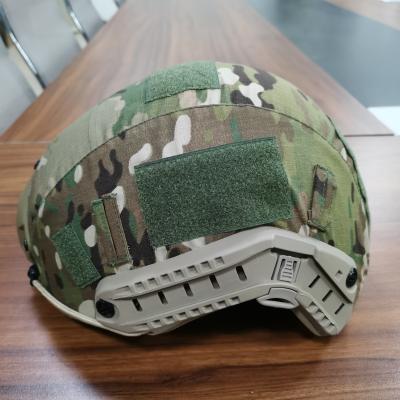 China Army Military Soldier Safety FAST Ballistic Helmet With Camouflage Cover NIJ IIIA for sale