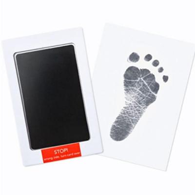 China Perfect Baby Handprint Newborn Footprint Ink Pad or Footprint Ink Pad Handprint Clay Footprint Clay Letters Memory or Clean Pad Family Gift for sale