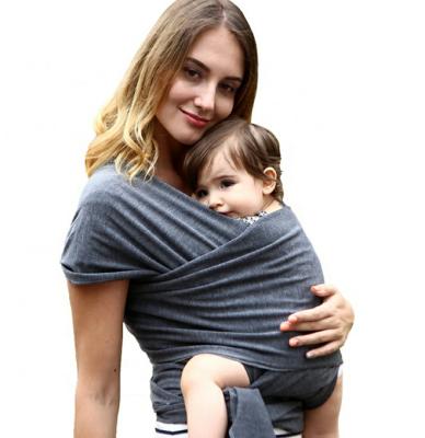 China Baby Carriage All in 1 Original Breathable Lightweight Hands Free Sling Baby Carrier Sling Baby Wraps Carrier for sale