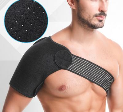 China High Quality Customized Adjustable Shoulder Support Brace Factory Price Breathable Rotator Cuff Shoulder Support Protector For Injury for sale