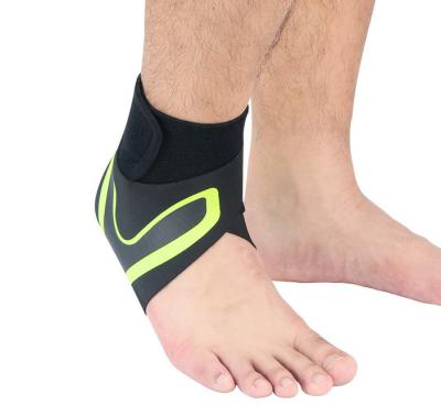 China Wholesale Price Ankle Sprain Support Adjustable Elastic Sports Compression Ankle Brace Ankle Support Sleeve From China Factory for sale