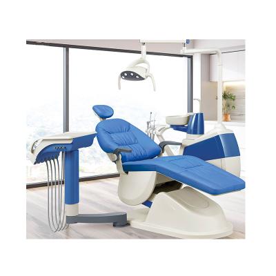 China Hot Sale Metal New Dental Chair Unit With CE Approved Full Set Dental Chair Unit for sale