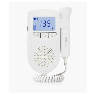 China CE Factory Cheapest Portable Heart Rate Dopler Baby Heartbeat Ultrasound Doppler Monitoring Baby's Heart Rate for sale