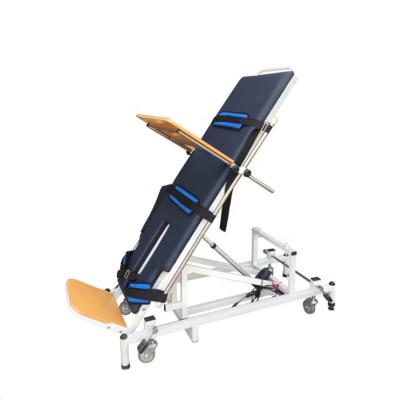 China Electric Lifting And Falling Tilt Table With Standing Board Physiotherapy Tilt Table Vertical Push Up Electric for sale