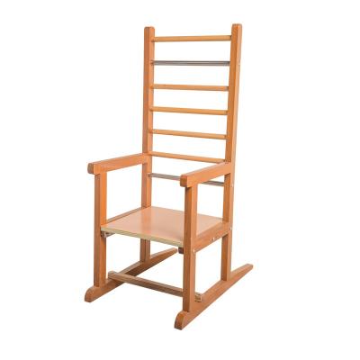 China Used For Full Body Rehabilitation Training Occupational Therapy Kids Ladder Chair Step Rib Chair Standing Frame Ladder Chair For Children for sale