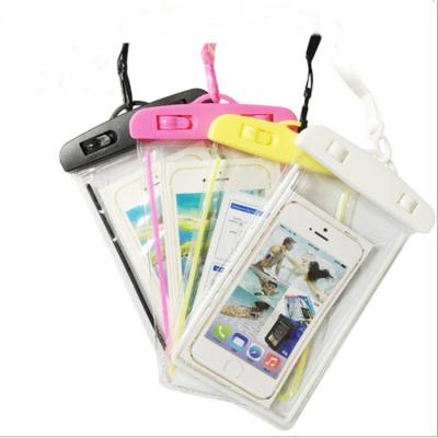 China Universal Waterproof Pocket Phone Dry Bag Isolate Waterproof Bacteria And Fluorescent Waterproof Case For Phone for sale