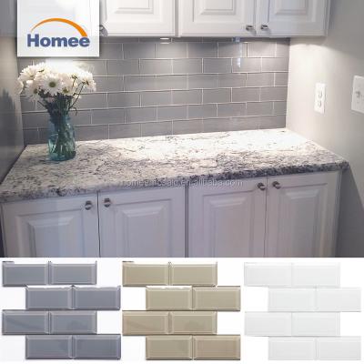 China Interior Cheap Decorative Tiles 3X6 Balcony Wall Tiles Price Philippines Kitchen Wall Tiles Cool White Glass Designs Subway Tile for sale