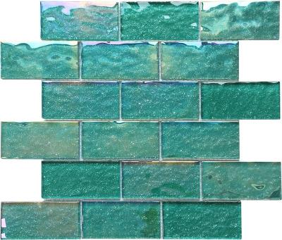 China Parquet Factory Wholesale Tile Blue Pool Mosaic Slab for sale