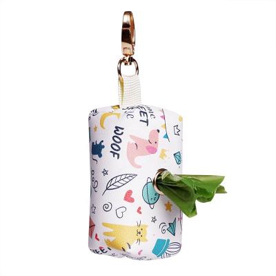 China New Design Pet Poop Waste Bag Compact Portable Outdoor Bag Dispenser Stocked Handbag for sale