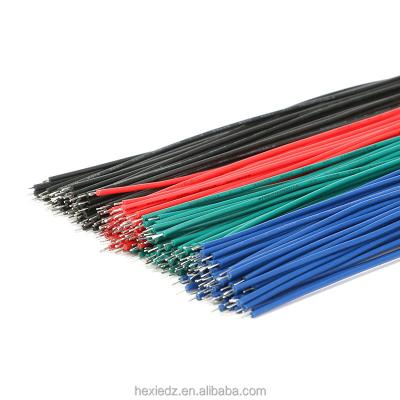 China Overhead PCB Solder Cable 26AWG 7.8cm Fly Jumper Cable Tin Conductor Wires Color Choose for sale