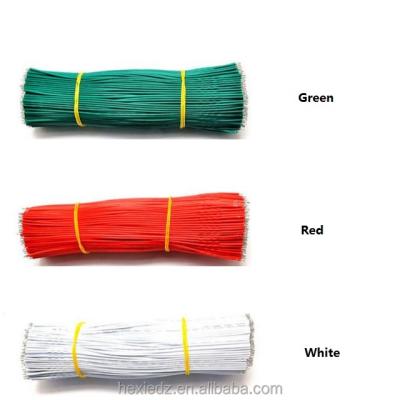 China Extension Wire 10cm 0.66tf 24AWG Multi Color Tin Plated Copper LED Cable Antioxidant Wire Easy To Soldering for sale