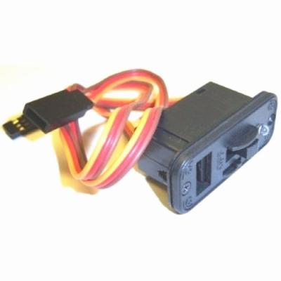 China Vehicles & Heavy Duty RC Toys Remote Control Switch LED Receiver Battery On With JR Lead Connectors for sale