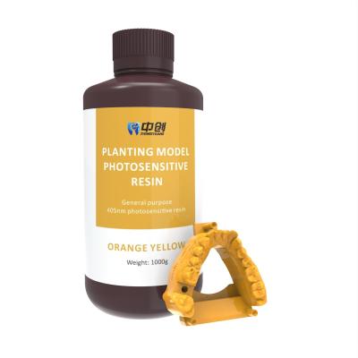 China DLP Printer 405nm Photosensitive Resin Dental Light Sensitive Resin for sale