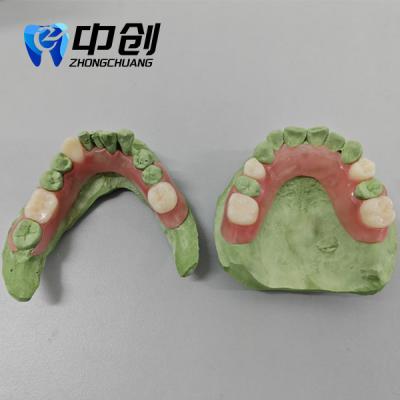 China Invisible Flexible Denture Resin , Partial Denture Resin Natural And Comfortable Fit for sale